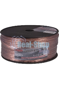 Кабель акустический PROconnect 2х1,50 мм², прозрачный BLUELINE, бухта 100 м