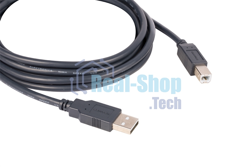 Кабель Kramer C-USB/AB-6 USB-A 2.0 вилка- USB-B вилка, 1,8 м