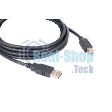 Кабель Kramer C-USB/AB-6 USB-A 2.0 вилка- USB-B вилка, 1,8 м