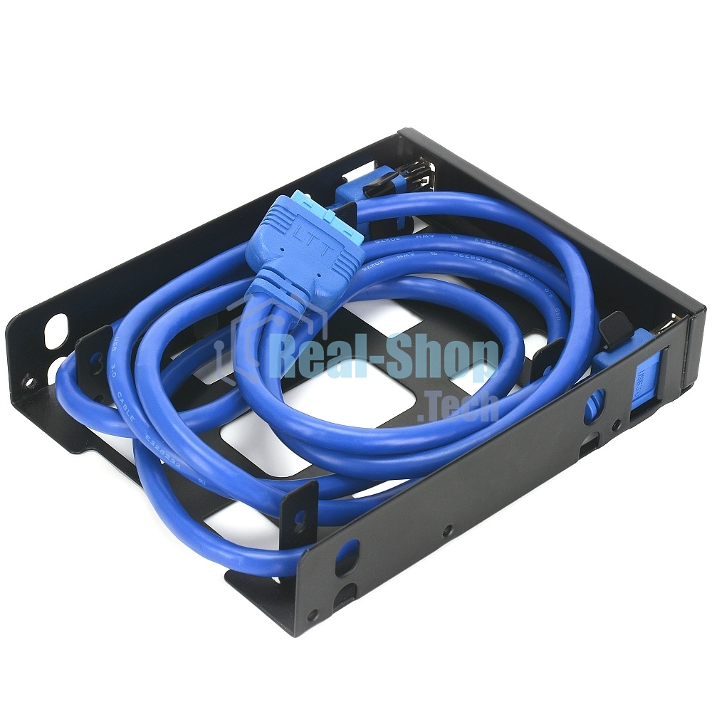 Панель с двумя портами USB 3.0 в слот 3.5 компьютерного корпуса и слот 2*2.5 CMU3-B3