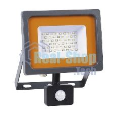 Прожектор JazzWay LED PFL-SC-SMD-30Вт sensor 30Вт IP54 6500К мат. стекло