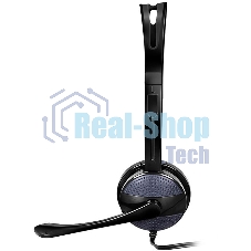 Гарнитура проводная мультимедийная с микрофоном SVEN AP-151MV, черный