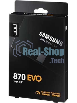 Накопитель SSD Samsung 4Tb 870 EVO, V-NAND, 2.5