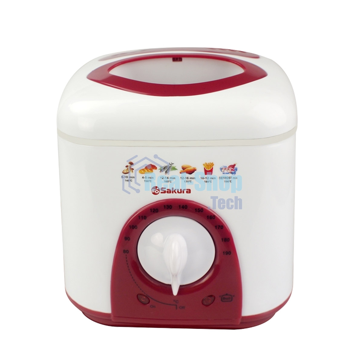 Фритюрница Sakura SA-7654R 1.0л 950Вт