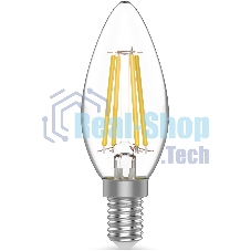 Лампа светодиодная Gauss Basic 1031126T 5.5Вт цок.:E14 свеча 240B 4100K св.свеч.бел.ней. (упак.:3шт)