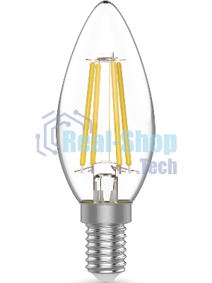 Лампа светодиодная Gauss Basic 1031126T 5.5Вт цок.:E14 свеча 240B 4100K св.свеч.бел.ней. (упак.:3шт)