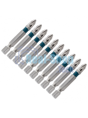 Набор бит Gross PZ2х50, сталь S2, 10 шт.
