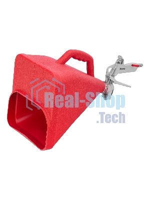 Картушный пистолет Matrix для штукатурки, V= 9,5 л, сопла 4, 6 и 8 мм