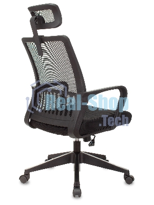 Кресло Бюрократ MC-201-H черный, сетка