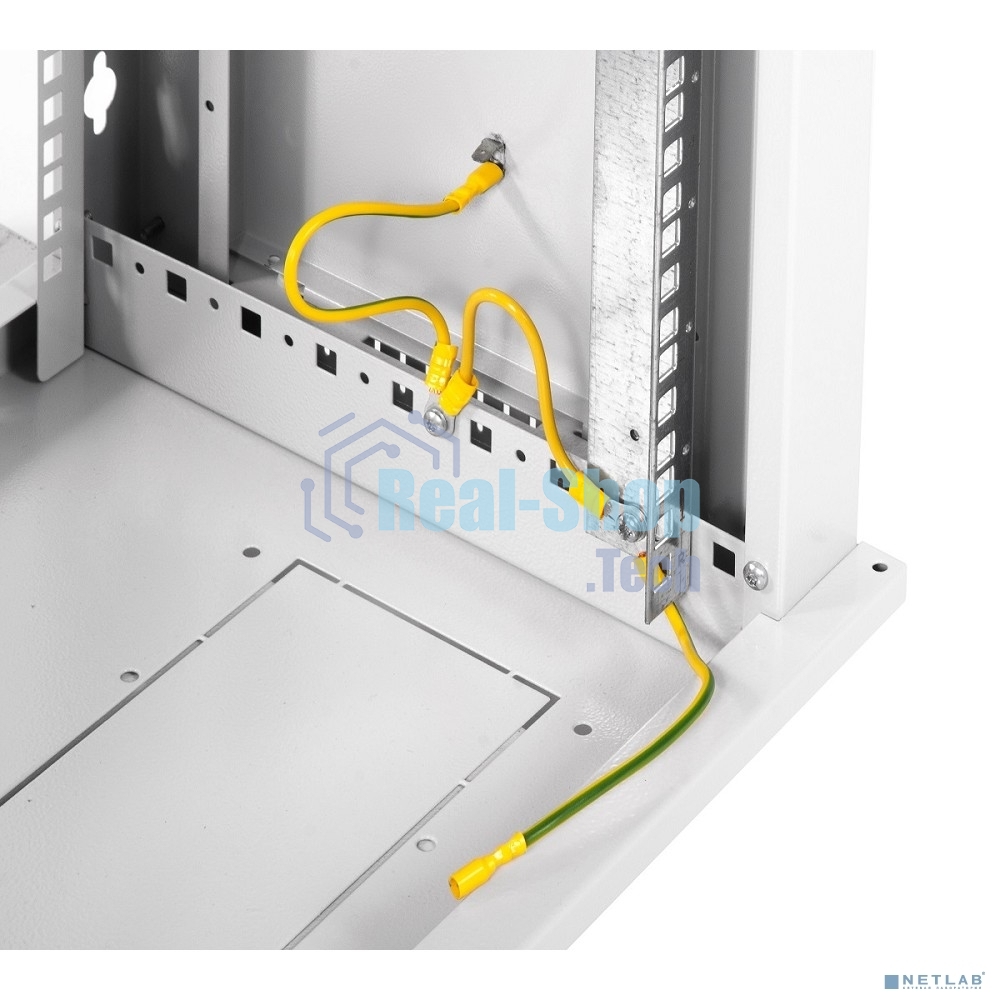 Шкаф телеком. настенный разборный 6U (600х350) дверь металл (ШРН-Э-6.350.1) (1 коробка)