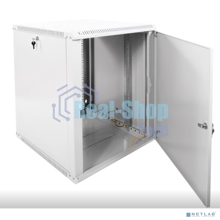 Шкаф телеком. настенный разборный 15U (600х650) дверь металл (ШРН-Э-15.650.1) (1 коробка)
