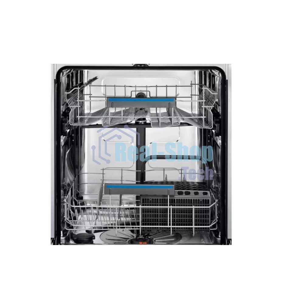 Встраиваемая посудомоечная машина Electrolux EEQ47210L, черный, 59.6 см, 13 компл., 44 дБ, класс E