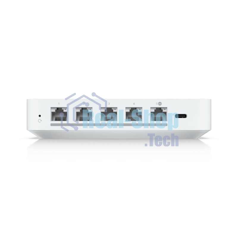 Ubiquiti UniFi Gateway Max Маршрутизатор 4 ядра (1,5 ГГц), 4х 2.5G LAN, 1х 2.5G WAN