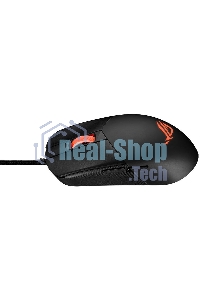 Мышь проводная ASUS P518 ROG STRIX IMPACT III черный, 12000 dpi, USB, кнопки - 5