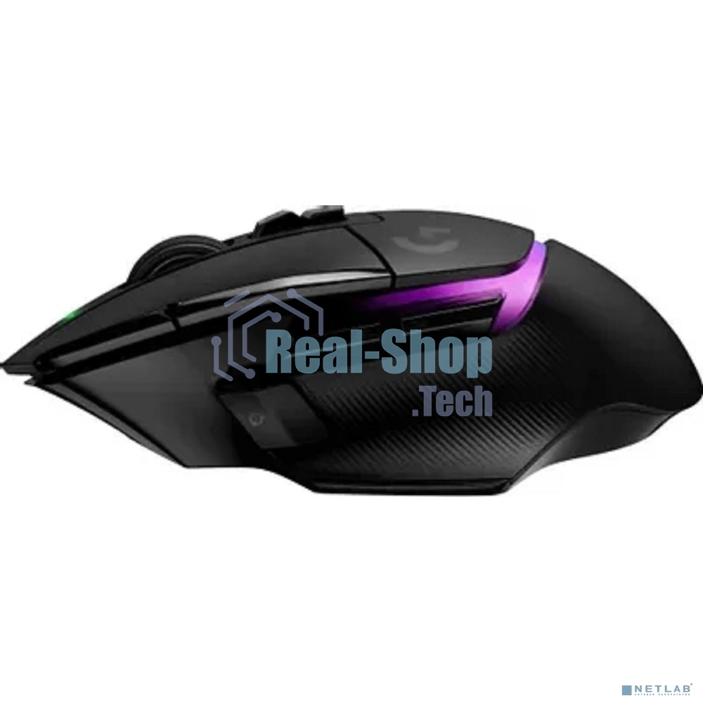 Мышь беспроводная Logitech G502 X Plus черный, 25600 dpi, радиоканал, USB, кнопки - 13