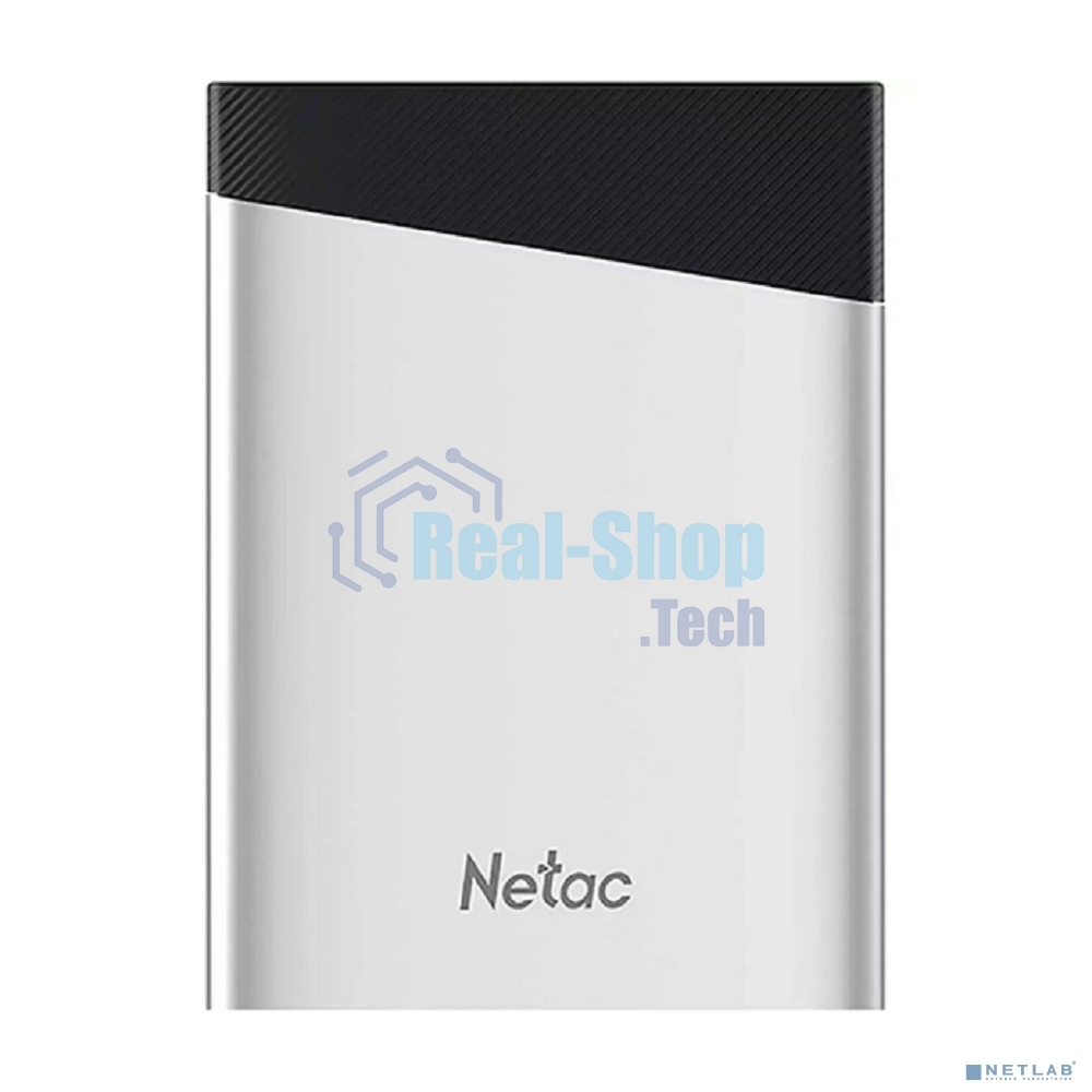 Внешний SSD Netac Z6S, 120 GB, USB 3.2 Gen 2 Type-C, R/W 520/440, серебристый