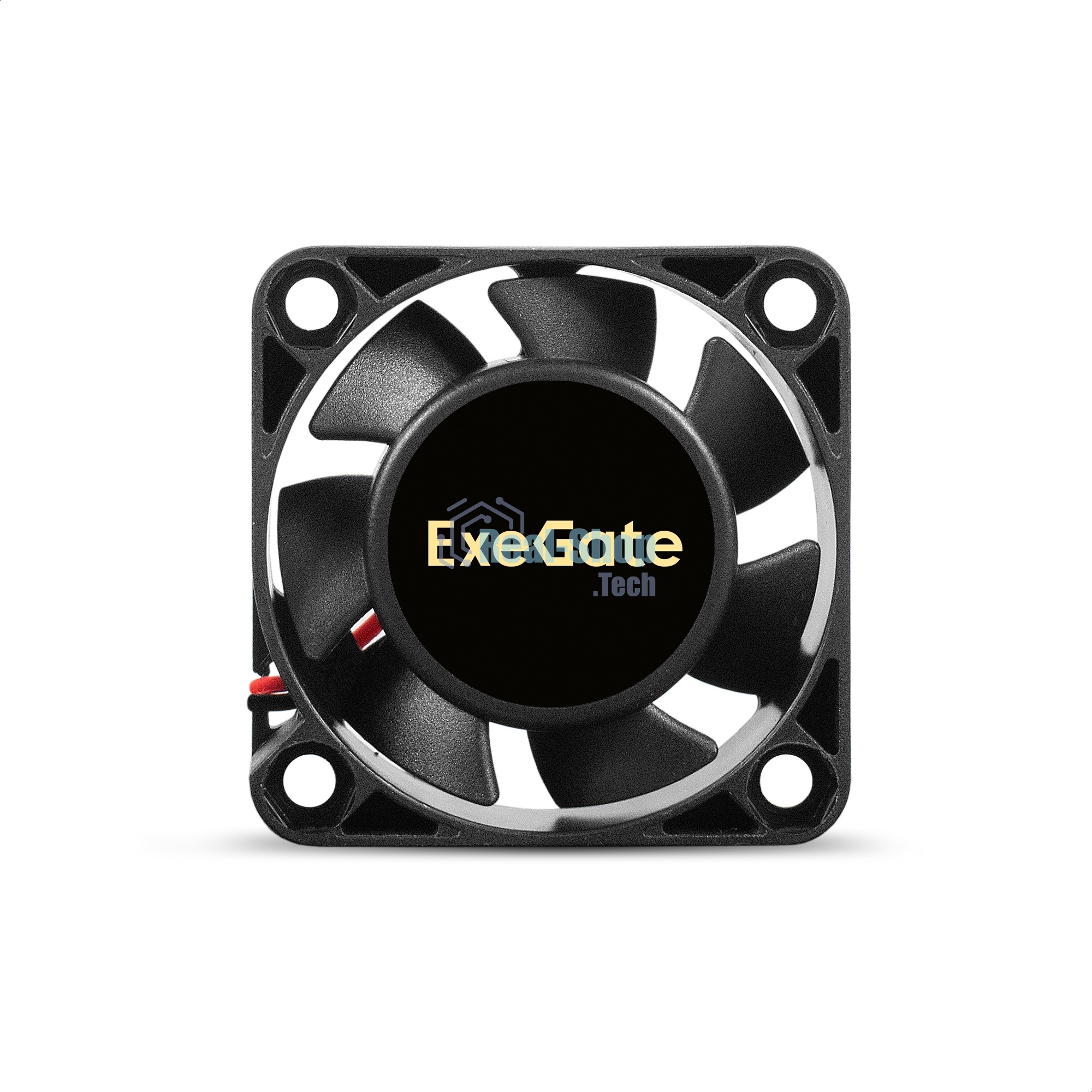 Вентилятор 12В DC ExeGate ExtraSilent ES04010S2P (40x40x10 мм, Sleeve bearing (подшипник скольжения), 2pin, 4000RPM, 19dBA)