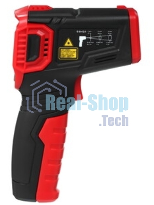 Инфракрасный пирометр (термометр) с цветным экраном Deli DL333550