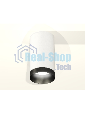Светильник Ambrella Light XS6322021 SWH/PBK белый песок/черный полированный MR16 GU5.3 (C6322, N6131)