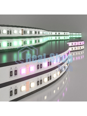 Лента светодиодная 5050 24V 60Led 24W IP20 RGBW / 60Led 24W IP20 RGB 4200K дневной белый