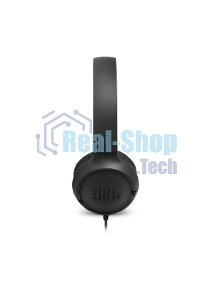 Проводные наушники JBL Tune 500 черный, накладные, Jack 3.5 мм, складная конструкция