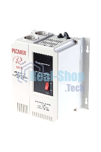 Стабилизаторы напряжения Ресанта АСН-1 500 Н/1-Ц 63/6/20 Стабилизатор Lux 220В±8%, Габариты 206х133х230, Вес 4,5кг