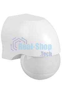 Детектор движения ДД 010 1100Вт угол. обз. 180град. IP44 бел. ИЭК LDD10-010-1100-001