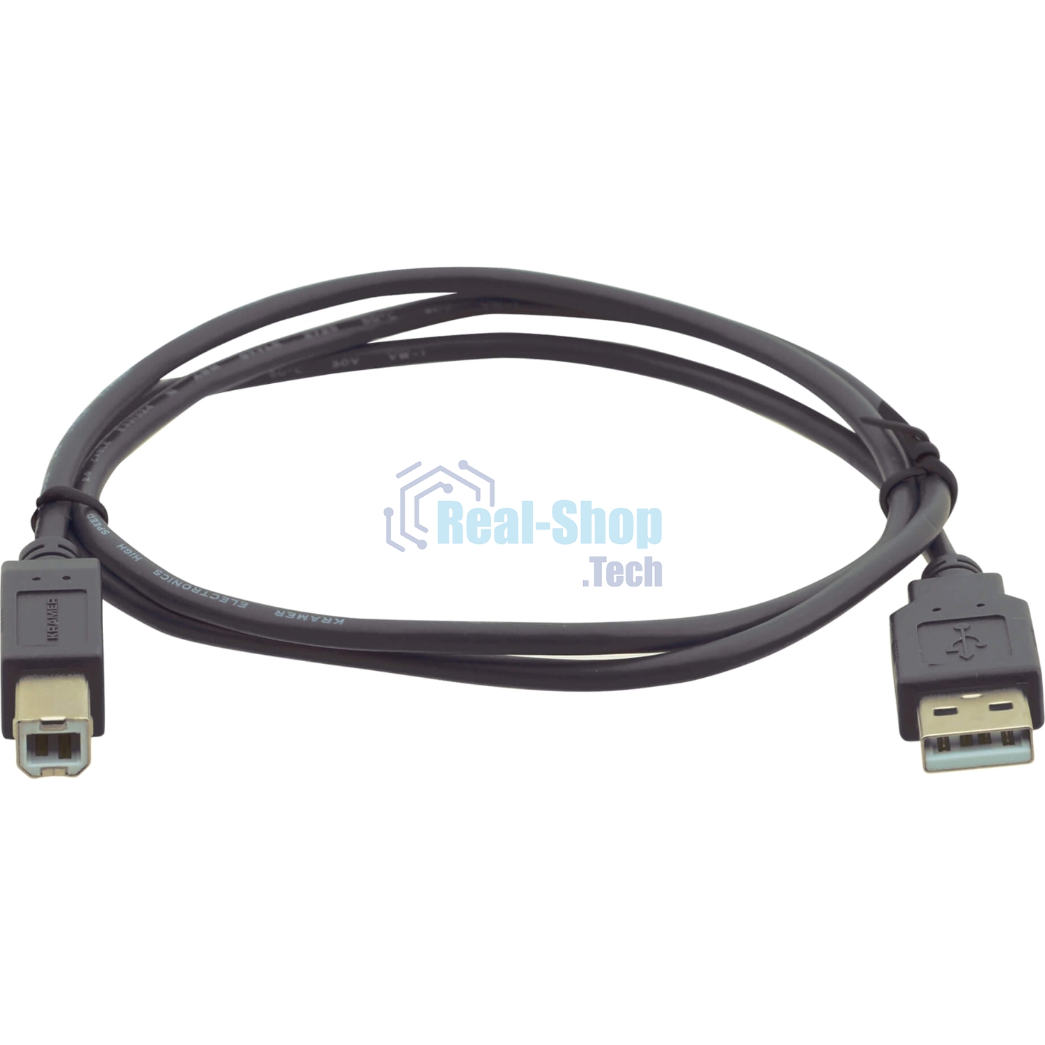 Кабель Kramer C-USB/AB-6 USB-A 2.0 вилка- USB-B вилка, 1,8 м