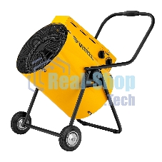 Тепловая пушка Denzel SFH-15000, 400 В, желтый, 120/9000/15000 Вт, 150 м2, термостат