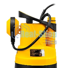 Дренажный насос для чистой воды Denzel DPB400, 400 Вт, подъем 11 м, 5500 л/ч