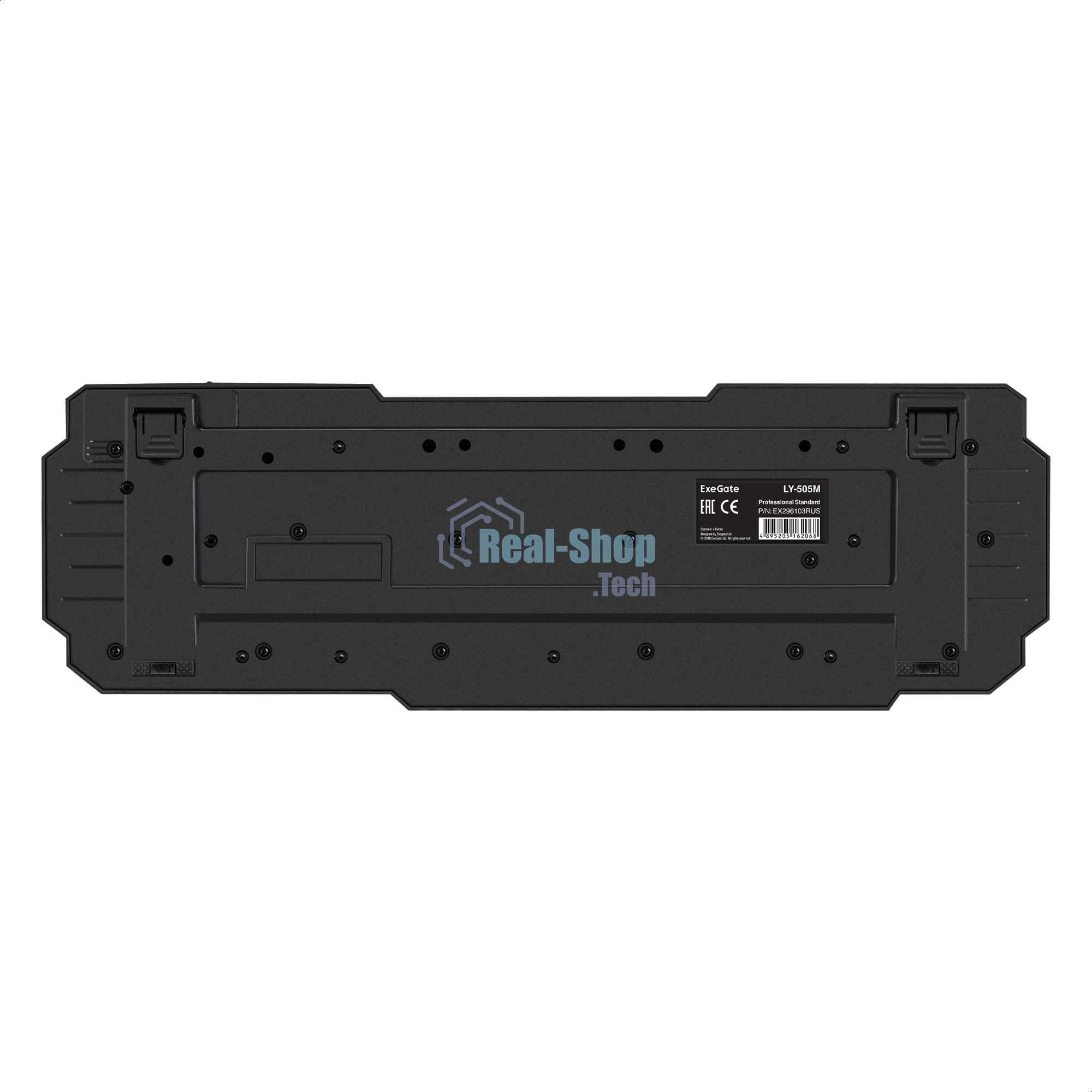 Клавиатура проводная ExeGate Multimedia Professional Standard LY-505M проводная, USB, черный