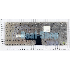 Клавиатура для ноутбука ASUS W5 W6 W7 черная