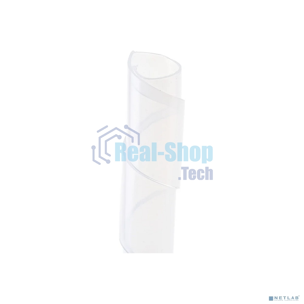 Кабельный спиральный бандаж Rexant, диаметр 12 мм, длина 2 м (SWB-12), прозрачный