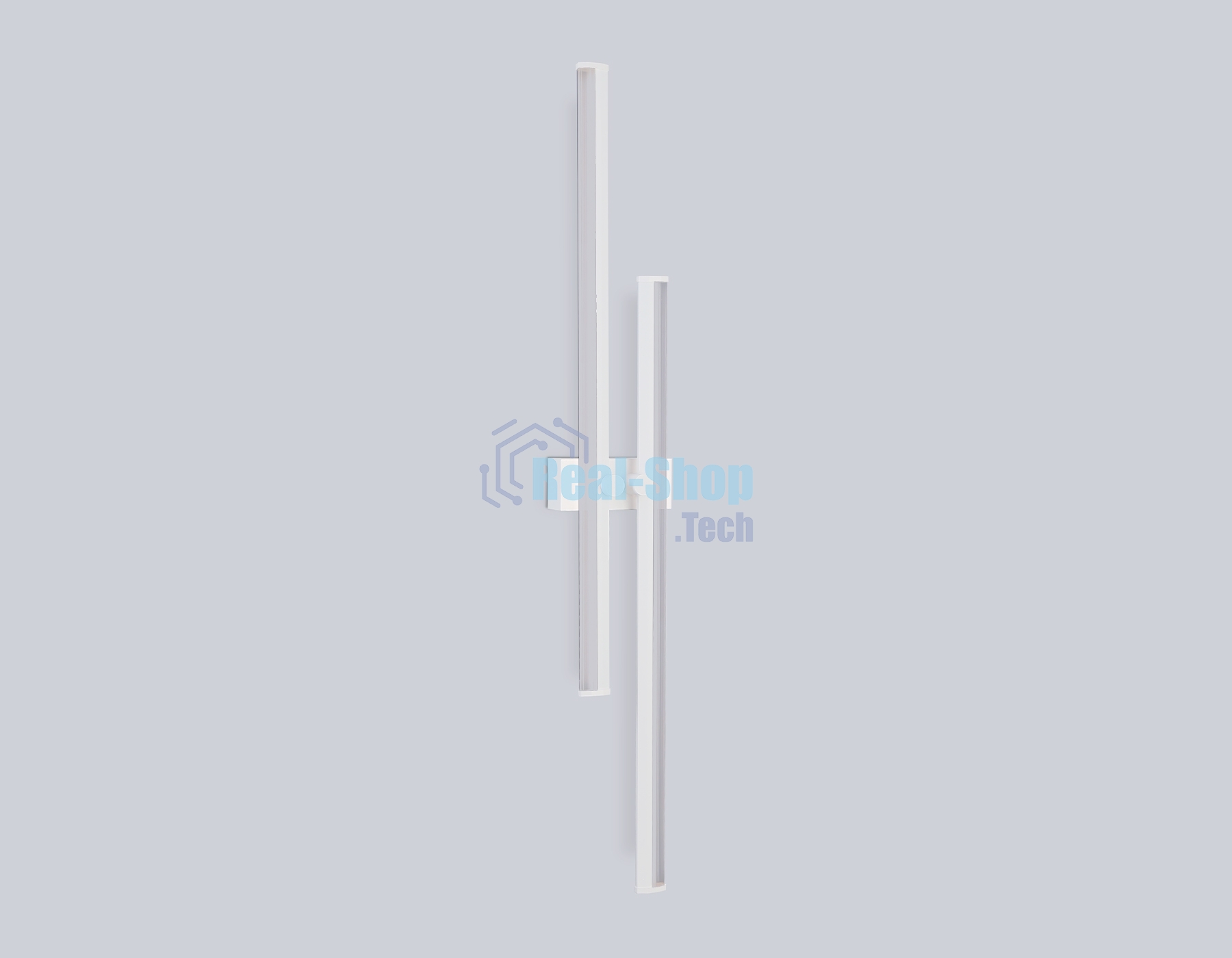 Настенный светодиодный светильник Ambrella light FL6161 WH белый 28W 3000K-6400K 810*120*65