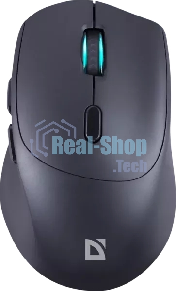 Мышь беспроводная Defender Effect X MS-095 черный, 1600 dpi, радиоканал, USB, кнопки - 6