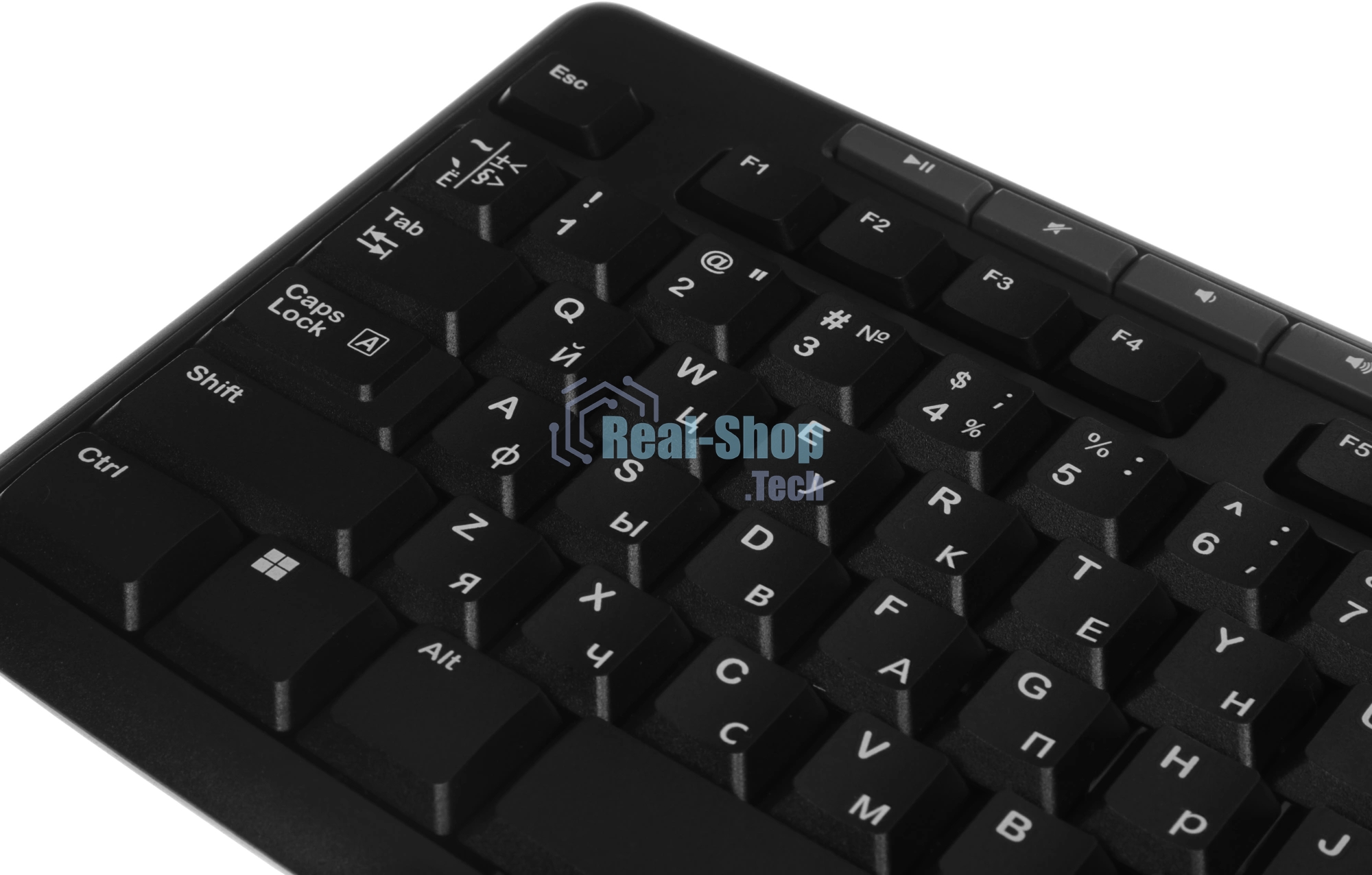 Комплект клавиатура+мышь Logitech MK270 беспроводной, USB, 1000 DPI, чёрный (неоригинальная гравировка)