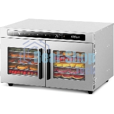 Сушка для фруктов и овощей Kitfort КТ-4935 36под. 520Вт нержавеющая сталь