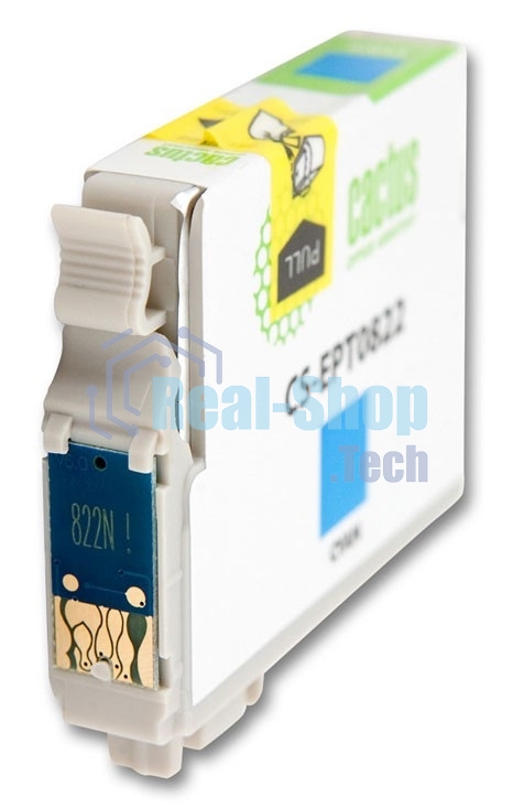 Картридж струйный Cactus CS-EPT0827 черный/голубой/пурпурный/желтый/светло-голубой/светло-пурпурный (82.8 мл) для Epson Stylus Photo R270/290/RX590