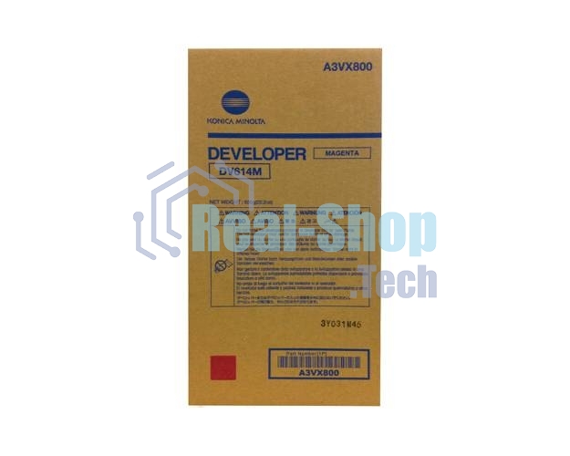 Девелопер Konica-Minolta bizhub PRESS C1060/C1060L/C1070/C1070P красный DV-614M