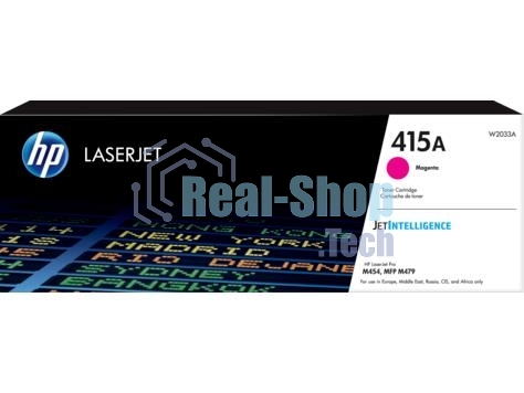 Картридж лазерный HP 415A W2033A пурпурный для HP HP LJ M454/MFP M479 (2100 стр.)