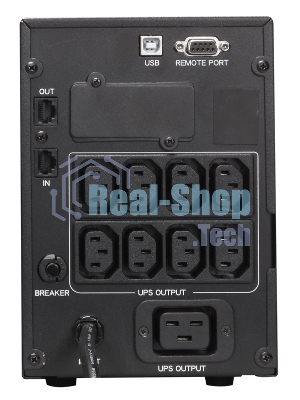 Источник бесперебойного питания Powercom Smart King Pro+ SPT-1000-II LCD 800Вт 1000ВА черный