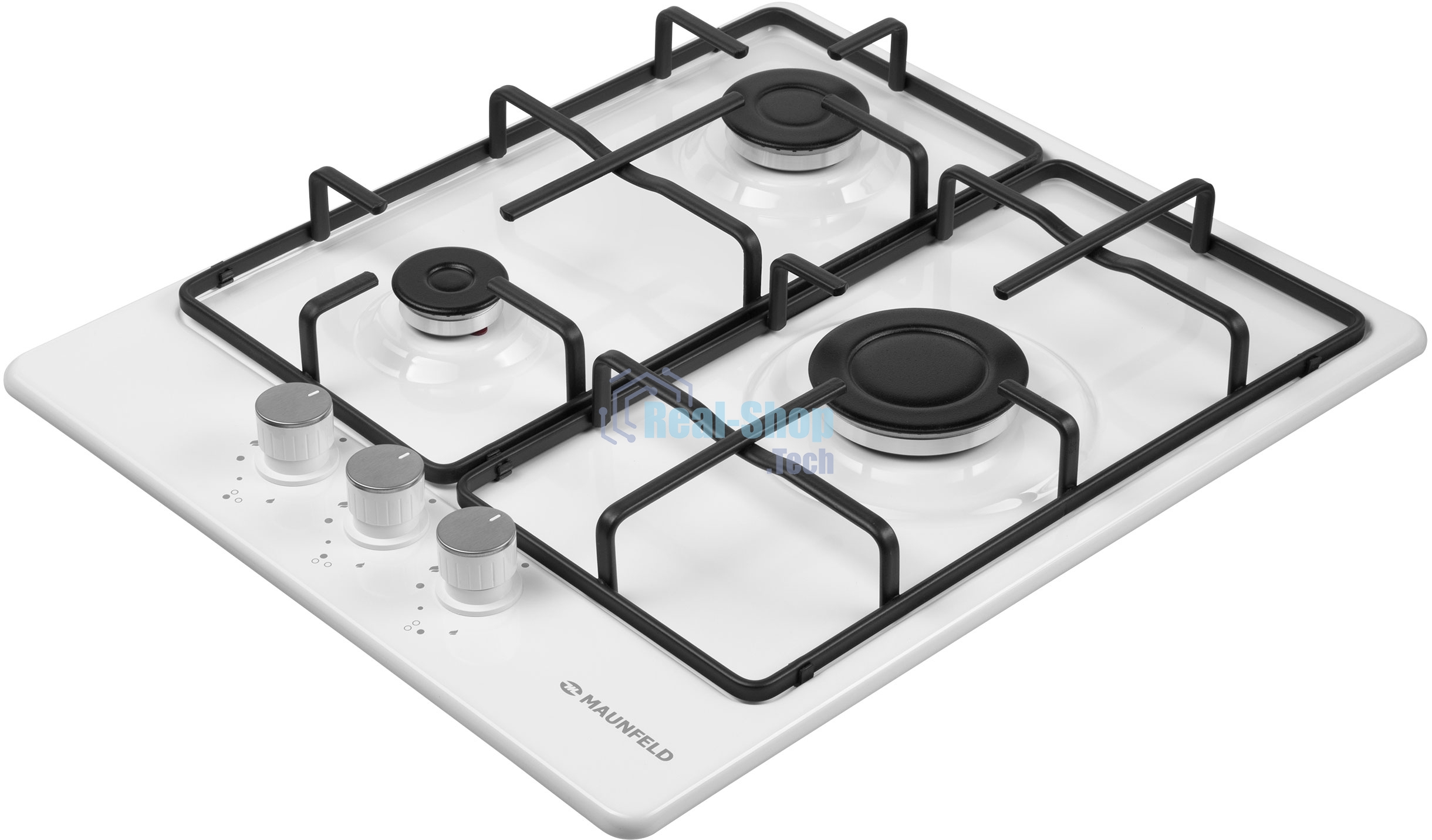 Газовая варочная панель Maunfeld EGHE.43.3STS-EW