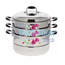 Мантоварка Трехуровневая Kelli KL-4244-28, диаметр 28 см (1х4)