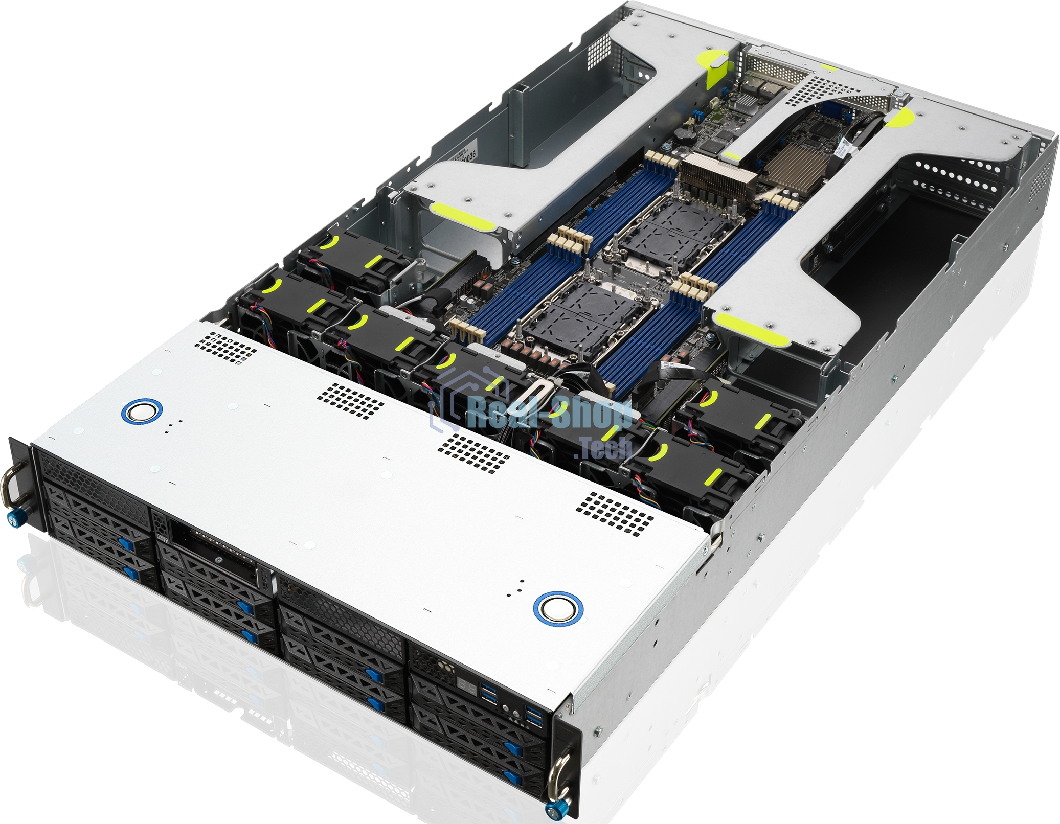 Серверная платформа Asus ESC4000-E10 up to 205W, 2x SFF8643 on the backplane, 2x 1600W PSU, (274285)