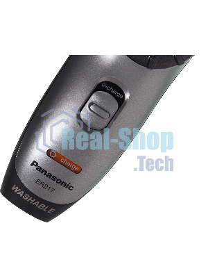 Машинка для стрижки Panasonic ER217S520 серебристый (насадок в компл:1шт)