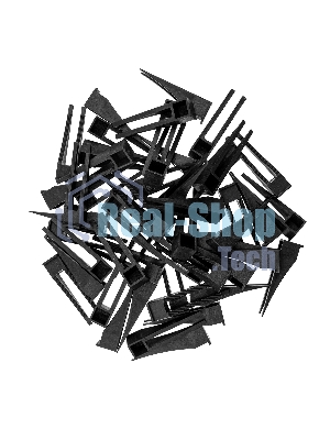 Система выравнивания плитки Сибртех (СВП), клинья, 50 шт. в пакете