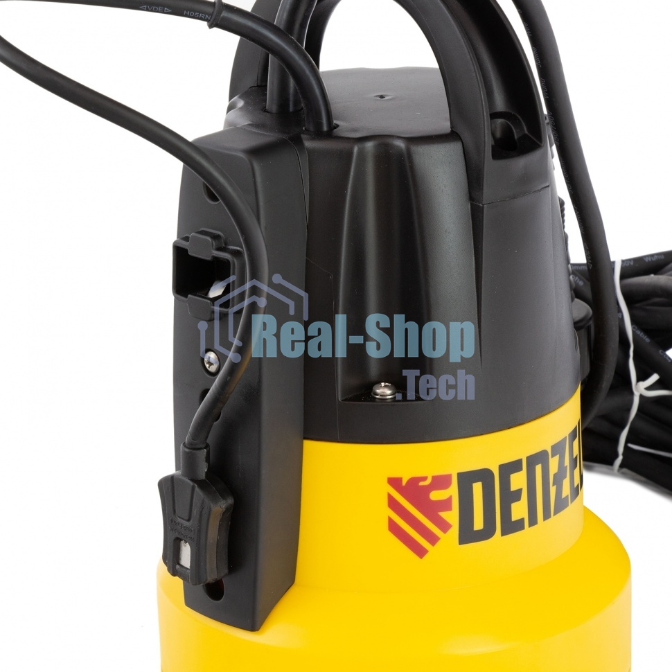Дренажный насос DP500E, 500 Вт, подъем 7 м, 7000 л/ч Denzel