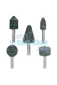 Набор шарошек Denzel абразивных для дрели (ПШМ), 63С, 5 шт.