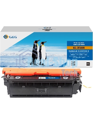 Картридж лазерный G&G GG-CF360X черный (12500 стр.) для HP CLJ M553N/M553DN/M553X/M577C/M577Z/M577F/M577DN