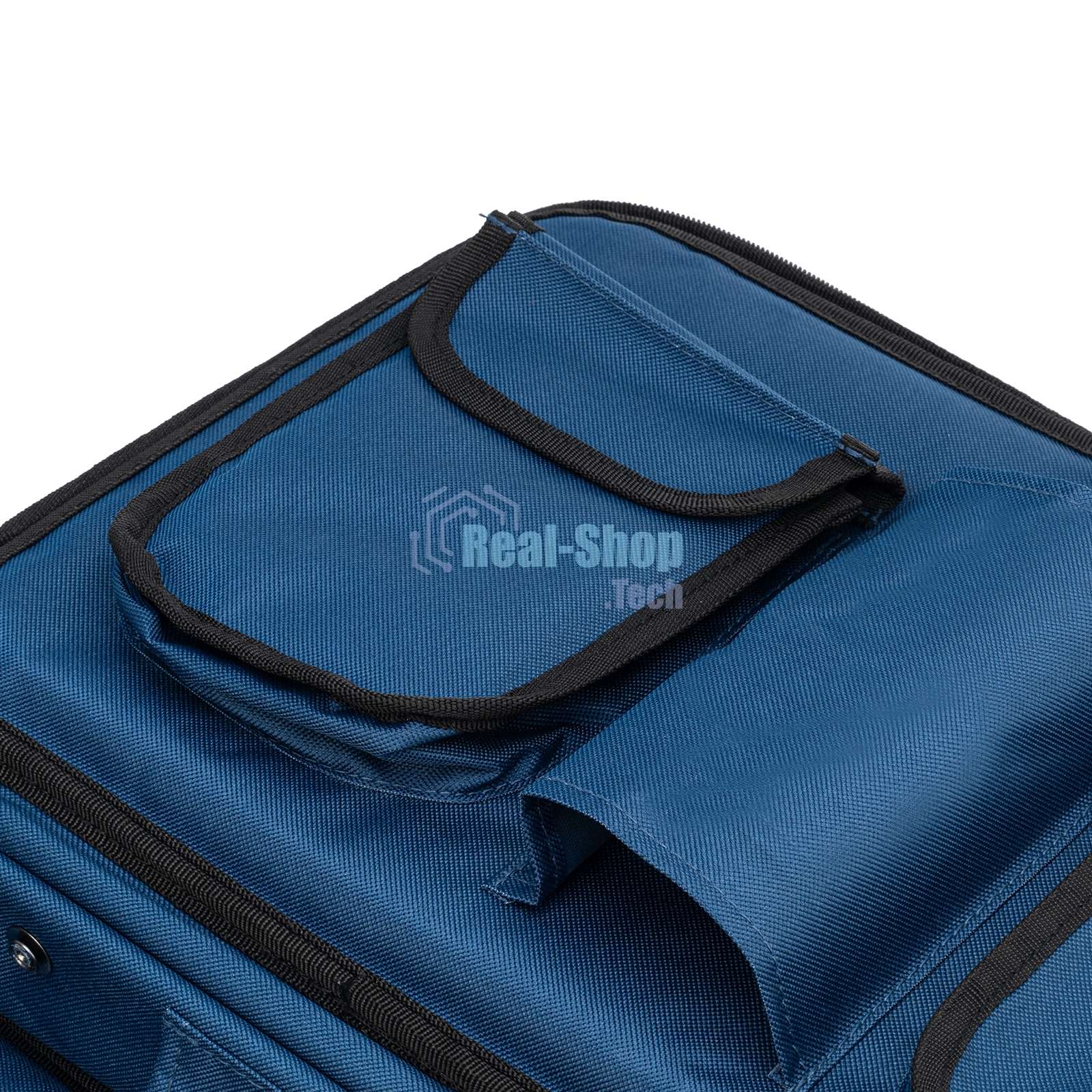 Сумка для инструмента (кейс монтера) Сибртех 470х340х110 мм, 25 карманов, наплечный ремень